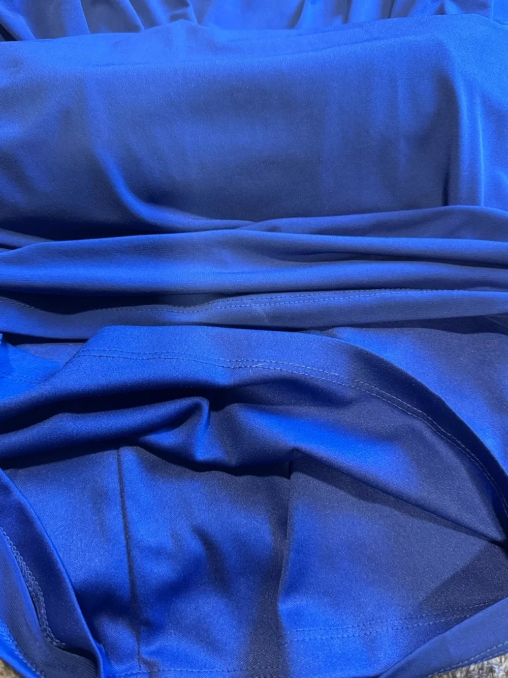 Calvin Klein Cobalt Blue 3/4 length Sleeve Sheath Dress - Picture 5 of 8